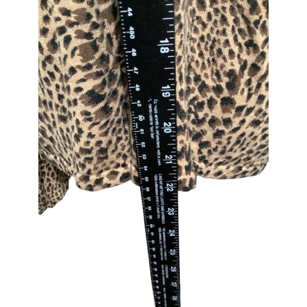 Talbots Women's Vintage XL Cheetah Print Turtleneck – Mobwife, Luxe, Statement - Picture 9 of 9